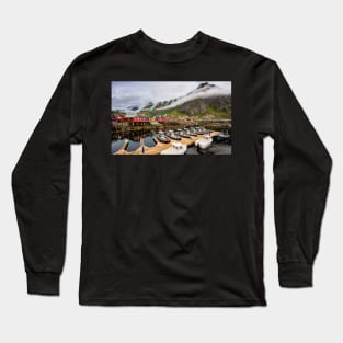 Morning at the End of Lofoten Long Sleeve T-Shirt